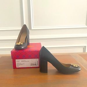 Tory Burch Janey 85MM Pump Women's Leather Heel Shoes(5.5)